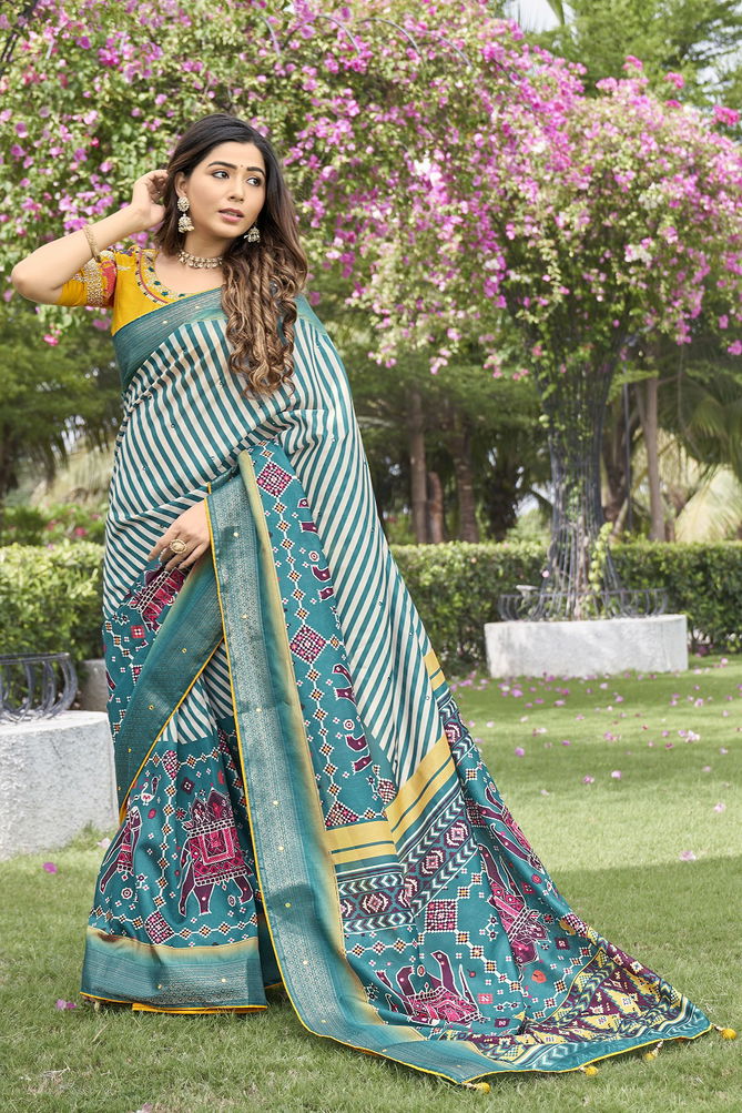 Manohari Hit Colour 40 Dola Silk Printed Sarees Catalog
